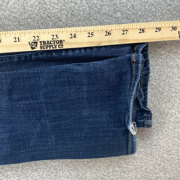 American Eagle skinny kick jeans size 6 low rise pocket glitter y2k flare - Picture 10 of 10